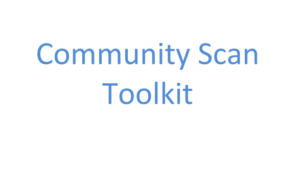 Community Scan Toolkit
