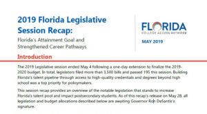 2019 Florida Legislative Recap