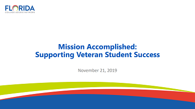 Mission Accomplished: Supporting Veteran Student Success