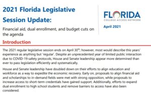 2021 Florida Legislative Session Update