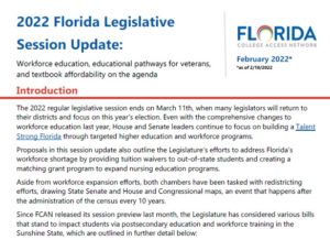 POLICY BRIEF — 2022 Florida Legislative Session Update